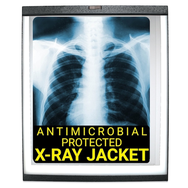 C-Line Products X-Ray Jackets with Antimicrobial Protection, open long side, 19 X 14 1/4, 25/BX, 56247 56247 - main