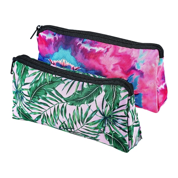 Its Academic Printed Fabric Pencil Pouch, For School & Office Supplies, 2-Pack 24370-PMWC-2PK - main