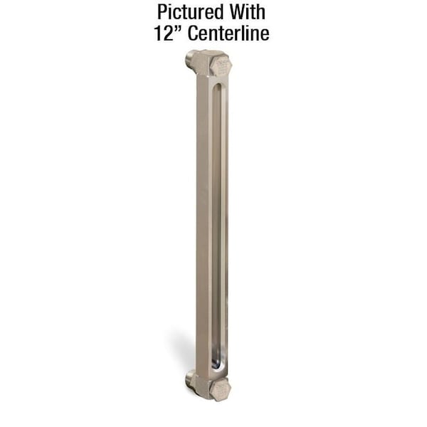 Oil-Rite Aluminum Liquid Level Gage, Standard, 30in. Centerline Distance, Viton Seals, 1/2 Npt B3540-13000VN3W - main