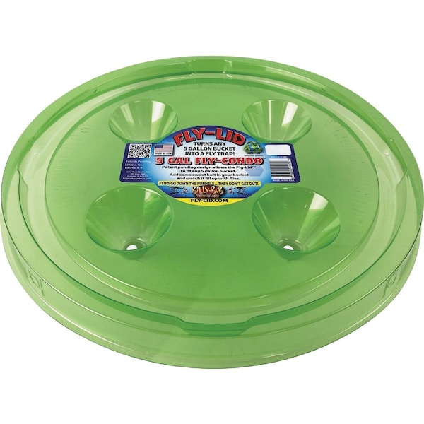 Fly-Lid Fly Lid 5-Gal. Bucket Fly Trap Display, 16-Piece 41092 - main