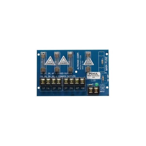 Altronix Power Dist Module 4 Output PTC PD4ULCB - main