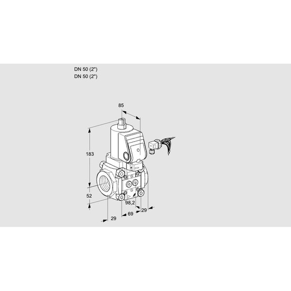 Honeywell Kromschroder VAN250R/NKGR KS88029834 - main