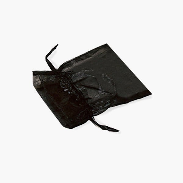 Nashville Wraps Black Organza Favor Bags, 2x2.5, 10PK B01839 - main