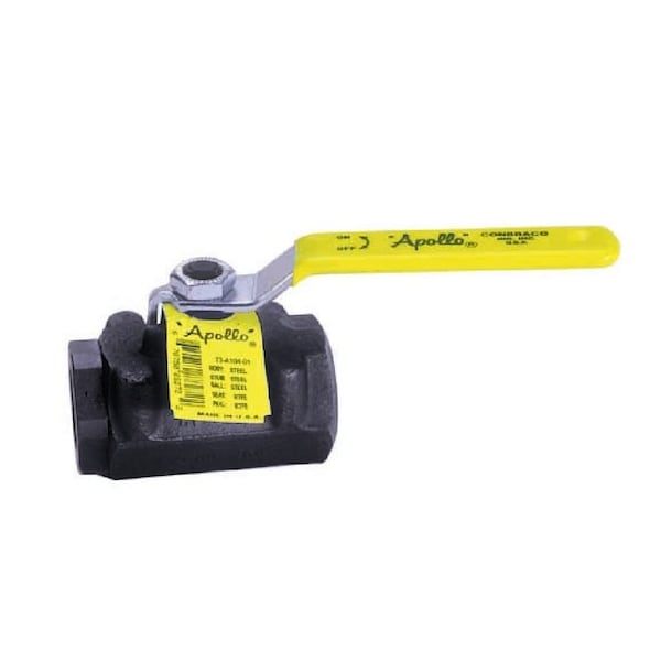 Aalberts Ipsa Ball Valve, 2PC, 1 IN, Carbon Steel 73A1452764A - main