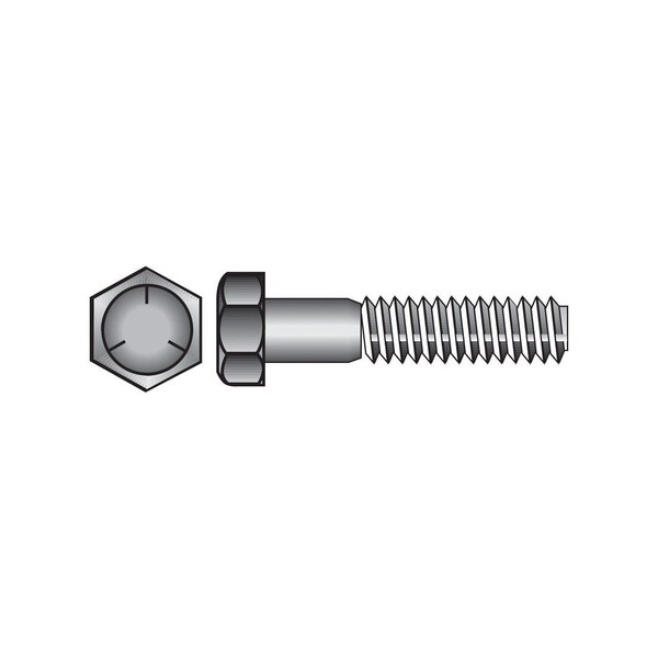 Hillman Hex Head Cap Screw 3/4 in D X 3 in L Heat Treated Zinc Steel Heat Treated Zinc 200420 - main