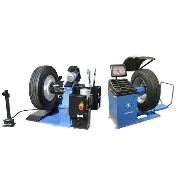 Atlas Automotive Equipment Tc301 Tire Changer+Wbt210 Wheel Balancer Combo TTCWB-COMBO1-FPD - main