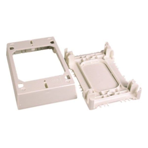Wiremold Extension Box Fitting, Ivory, PVC 2348S/51 - main
