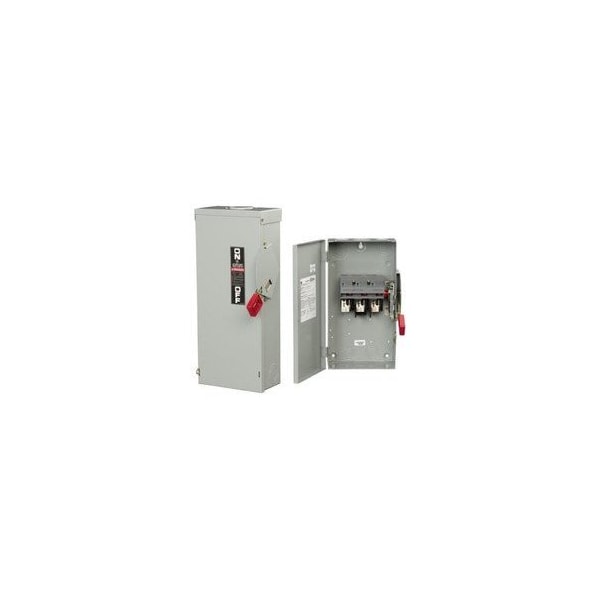 Ge Safety Switches TH 3P 60A 240V 50/60Hz 3Ph Fusible 4Wire NEMA 3R TH4322R - main