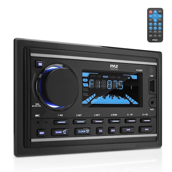 Pyle Boat Bluetooth Marine Stereo Receiver PLR2DN - main
