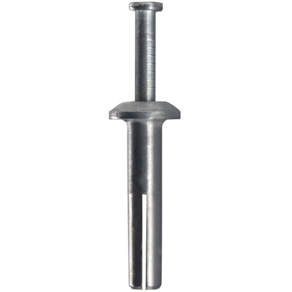 Cobra Anchors Drive Nail-In Anchor, 1/4 in Dia, 1-1/4 in L, Zinc 384V - main