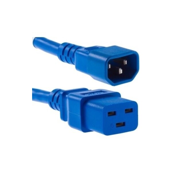 Unc Group POWER- CORD C14 TO C19 15AMP BL PWCD-C14C19-15A-04F-BLU - main