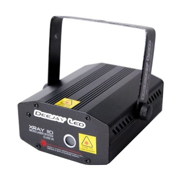 Deejay Led Real Laser Sound Activated Light Show System w/Red / Green Lasers both sound and preprogrammed effe XRAY110 - main