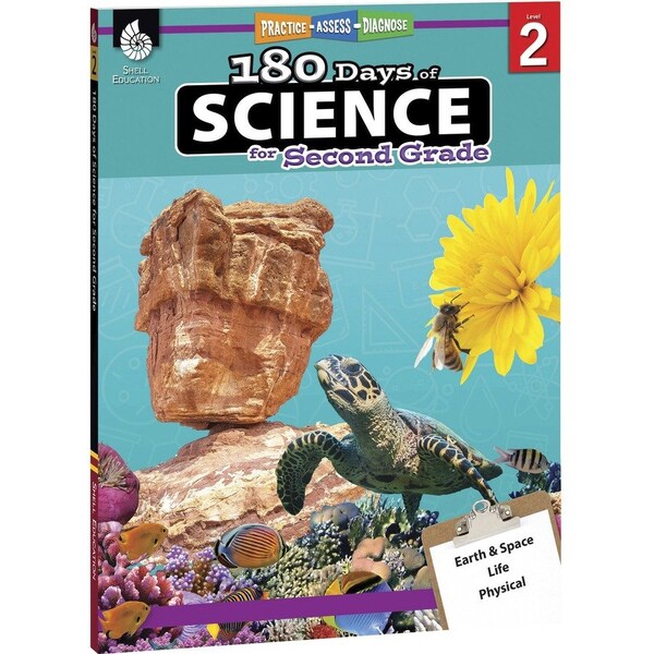 Shell Education 180 Days of Science Book, Grade 2 51408 - main