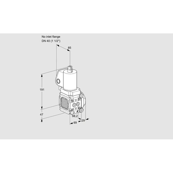 Honeywell Kromschroder VAS2-/40R/NWGL KS88006767 - main