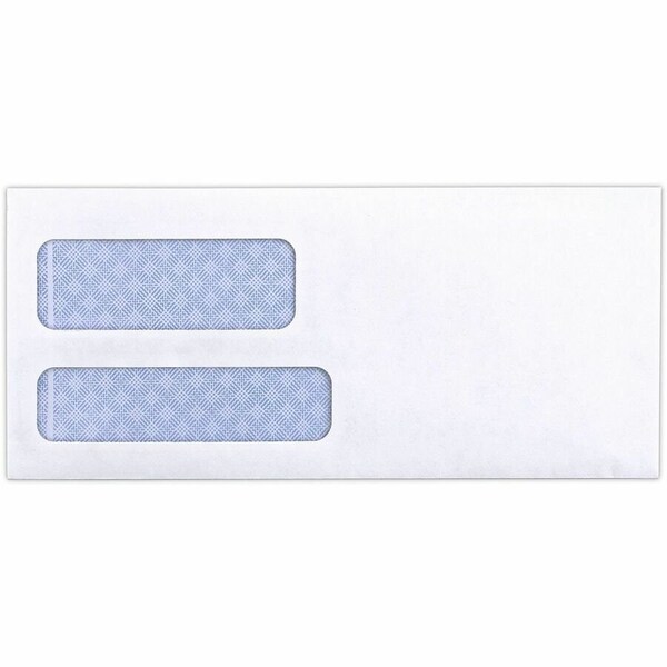Business Source Window Envelope, White, Gummed Flap, PK500 BSN36680 - main
