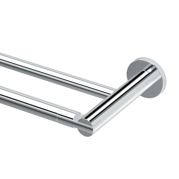 Gatco Channel 24" Double Towel Bar, Chrome 4684 - main
