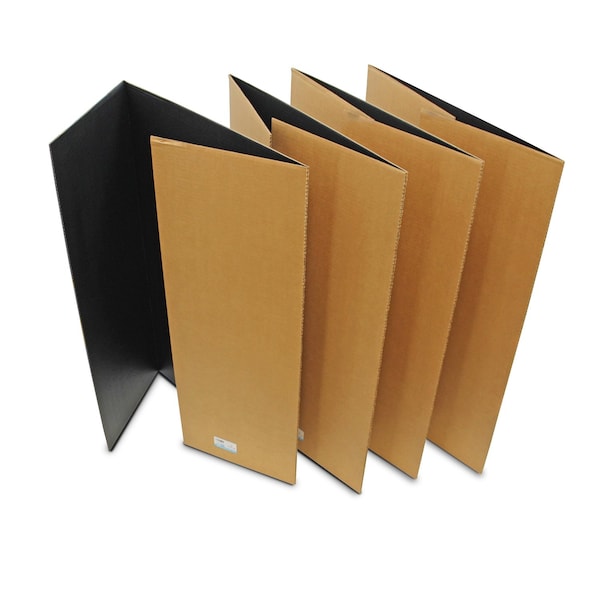 Flipside 36 x 48 1 Ply Black Project Board Pack of 4 18067 - main
