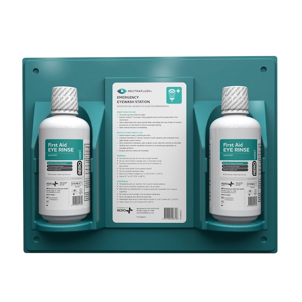Aero Healthcare NeutraFlush Wall Station 2 Bottle 32oz NFS0322 - main