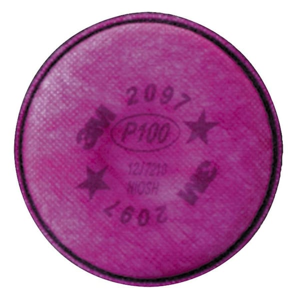 3M Filter, 3M 6000 Series, Nuisance Organic Vapor, Bayonet, Magenta, PK2 2097 - main