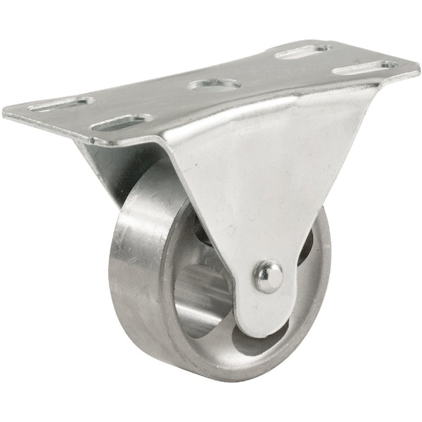 Shepherd Hardware 2-1/2'' Heavy-Duty Cast-Iron Rigid Plate Caster 9184 - main