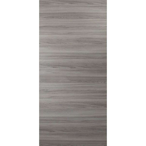 Sartodoors Slab Barn Door Panel, Planum 0010 Ginger Ash, Sturdy Finished Doors, Pocket Closet Sliding-30" x 96 PLANUM0010S-GA-3096 - main