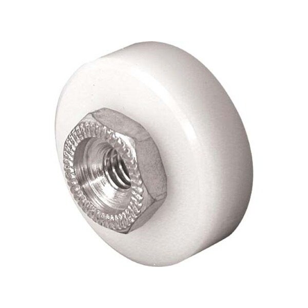 Prime-Line Sliding Screen Door High Density Polyethylene Ball Bearing Roller and Threaded Hex Hub (2 Pack) B 629 - main