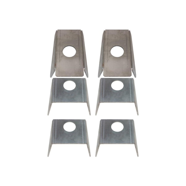 Kentrol Used To Replace Rusted Body Mounts Raw 0125 Cold Rolled Steel Set Of 6 Welding Required RB1007 - main
