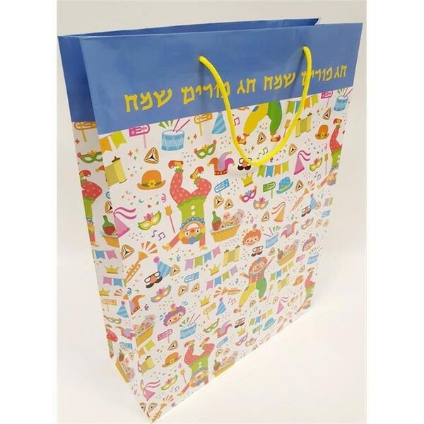 Dan As 40 cm 336-12 Purim Samech Paper Bag 505487 - main