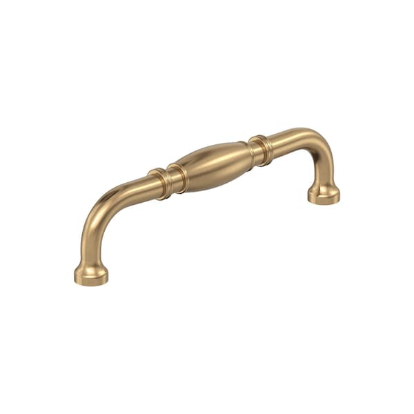 Amerock Granby 5-1/16 inch (128mm) Center-to-Center Champagne Bronze Cabinet Pull, 10PK 10VMP55244CZ - main