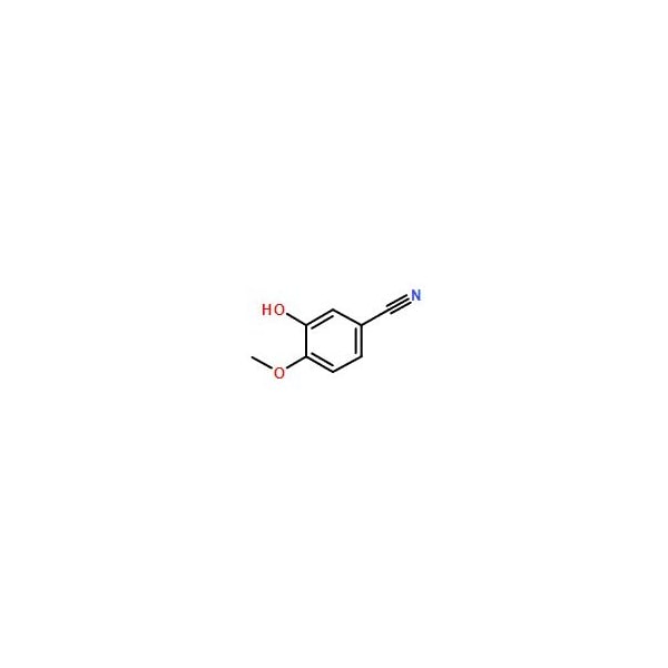 Ak Scientific 3-Hydroxy-4-methoxybenzonitrile (25g), CAS 52805-46-6 R303-25g - main