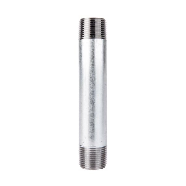 Stz Industries 3/4 in. MIP each X 3/4 in. D MIP Galvanized Steel 5-1/2 in. L Nipple 301UP34X512 - main