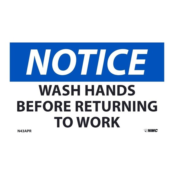 Nmc Wash Hands Before Returning To Work N43APR - main