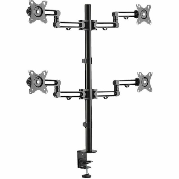 Eaton Tripp Lite Series Quad-Monitor Flex-Arm Desktop Clamp for 13IN to 27IN Displays DDR1327SQFC-1 - main