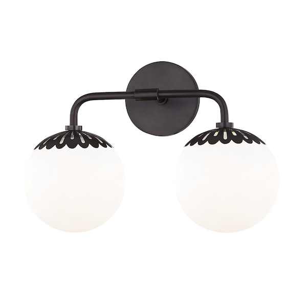 Mitzi Paige 2 Light Bath And Vanity 15 In. Old Bronze H193302-OB - main