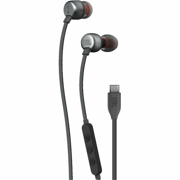 Jbl Tune 310C USB-C Wired Hi-Res In-Ear Headphones JBLT310CBLKAM - main