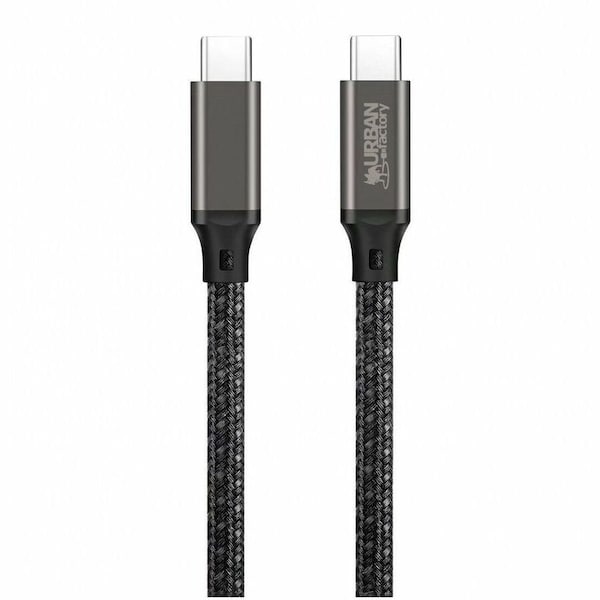 Urban Factory USB-C TO USB-C 240W 10GBPS CABLE ( 6.56 FT) CAB04UF - main