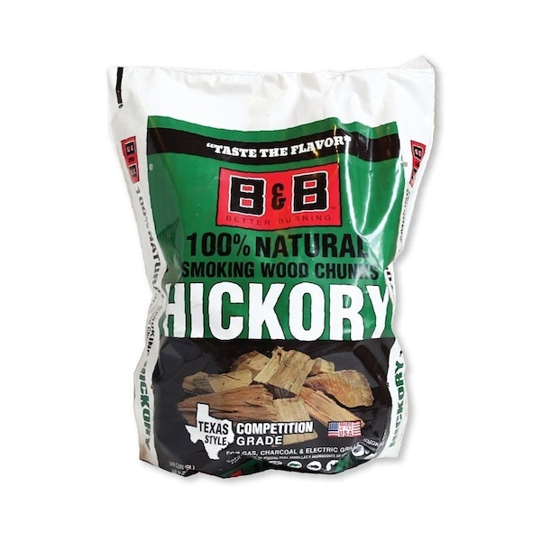 B & B Charcoal 00129 Smoking Chunk, Hickory, Wood, 549 cu-in C00129-B - main