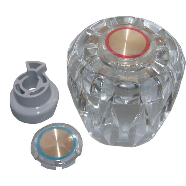 Westlake Pipe & Fittings Valley II Clear Small Faucet Handle HC-245 - main