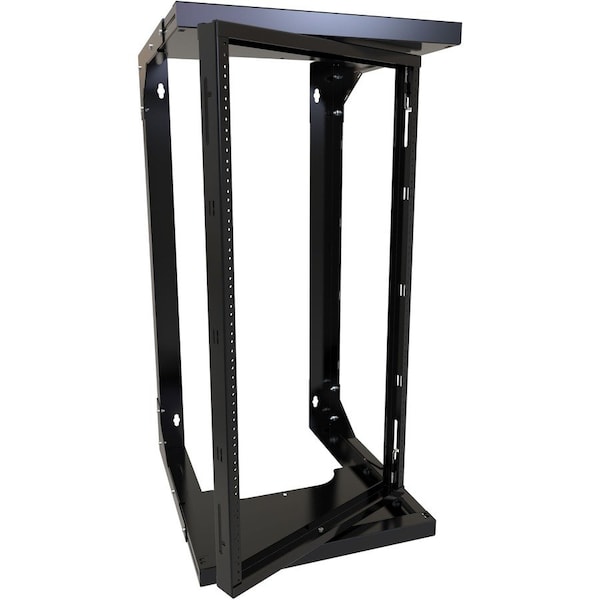 Hammond Adjustable Depth Center Swing Wall Rack HWMR1920UBK - main