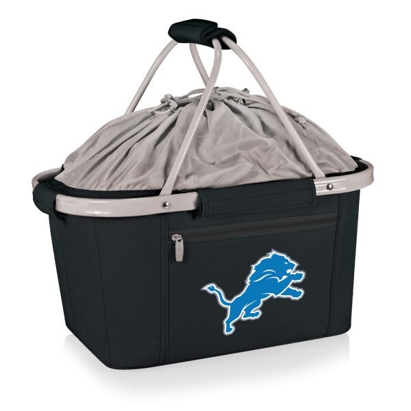 Picnic Time Family Of Brands NFL Detroit Lions - Metro Basket Collapsible Cooler Tote 645-00-175-114-2 - main