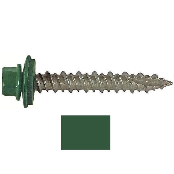 Hillman 10 x 1.5 in. Green Screw, 250PK 250763 - main