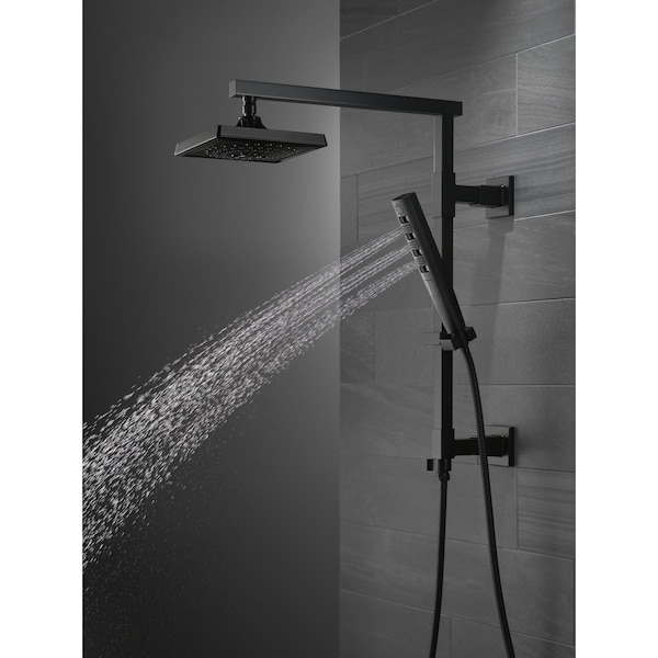 Delta Universal Showering Components H2OKinetic 3-Setting Raincan