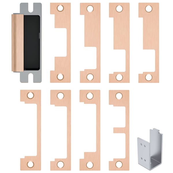 Hes Grade 1 Electric Strike, Includes 1J, 1K, 1KD, 1KM, 1N, 1ND, 1NM, 1NTD Options, Satin Bronze 1600-CS-612 - main