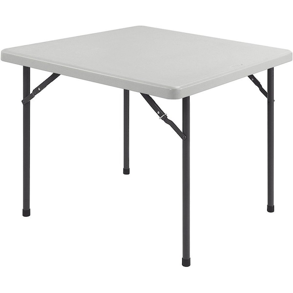 Lorell Ultra-Lite Banquet Folding Table, 29" x 36" x 36", 600 lb Capacity, White LLR60328 - main