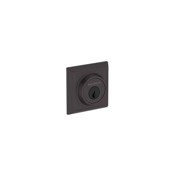 Baldwin Residential Deadbolts Single Cylinder Reversible Venetian Bronze SCCHD112 - main