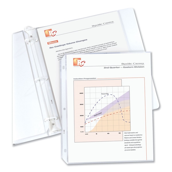 C-Line Products Top Loading Sheet ProtectorsPK100 62027 - main