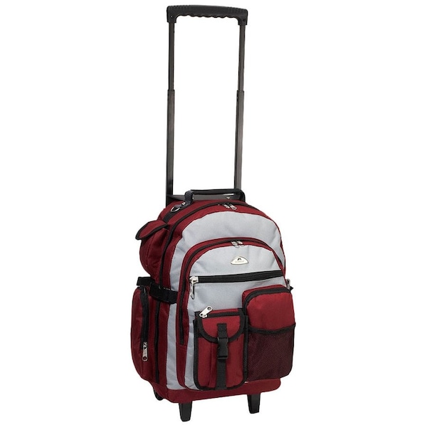 Everest Trading Everest 5045WH-BG 18.5 in. Deluxe Rolling Backpack 5045WH-BG - main