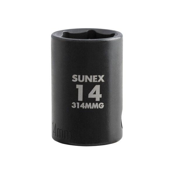 Sunex 3/8 in Drive 14Mm Magnetic Impact Socket 314MMG - main