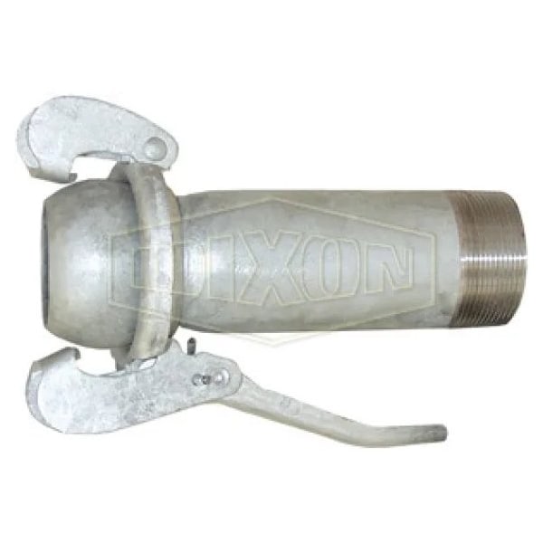 Dixon Type B Bauer Extra Long Quick Connect Fitting, Coupling, 8 in, Male x MNPT, Steel MCM3118XL - main