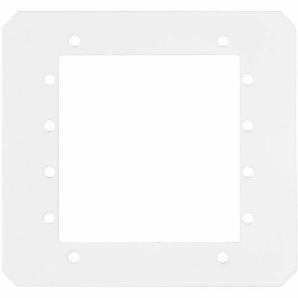 Hubbell Wiring Device-Kellems Center Sub Plate, 2 Gangs, Rectangular S1R10CSPU - main